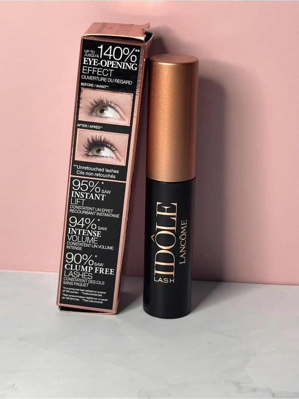 L'Idôle Lash Volumizing Mascara — Bronze Cap, Black Tube mini